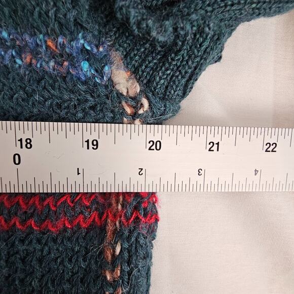 Vtg Pendleton Miss Sophisticates Sweater LG Red Green Cardigan Christmas Plaid - Picture 4 of 6